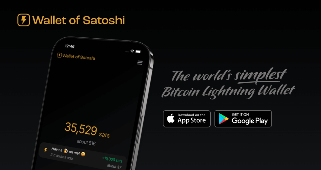 Wallet of Satoshi lightning-wallet